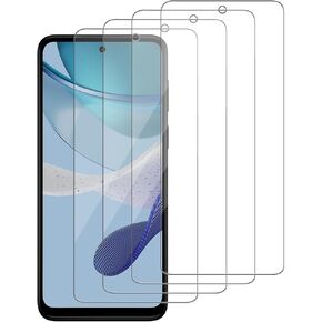[4 Pack Glass Screen Protector Compatible for Motorola Moto G 5G (2023) / XT2313 [9H Hardness]-HD Screen Tempered Glass, Scratch Resistant,Easy Install [Case Friendly]