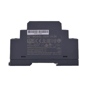Meanwell HDR -15-24 مزود الطاقة - 15W 24V 0.63A - Ultra Slim