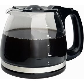 12-Cup Coffee Pot Replacement Carafe Compatible with Black and Decker Coffee Makers