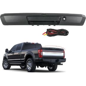 مقبض الباب الخلفي JDMSPEED مع الكاميرا الخلفية للنسخ الاحتياطي متوافق مع 2017-2022 FORD F250 F350 F450 Super Duty استبدال# HC3Z-9943400-NA HC3Z-9943400-NB