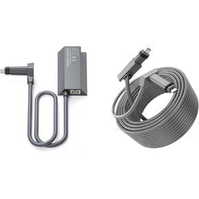 Starlink Ethernet Adapter with 23M Starlink Cable for Gen 2/V2 Dish