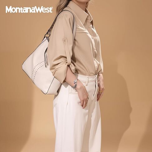 Montana West Hobo Bag for Women Crossbody Purse and Handbags Ladies Chic Shoulder Bags in Kuwait