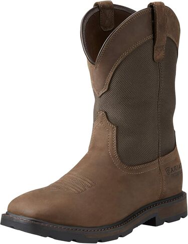 Ariat Men's Groundbreaker Wide Square Toe Waterproof Work Boot in Saudi Arabia