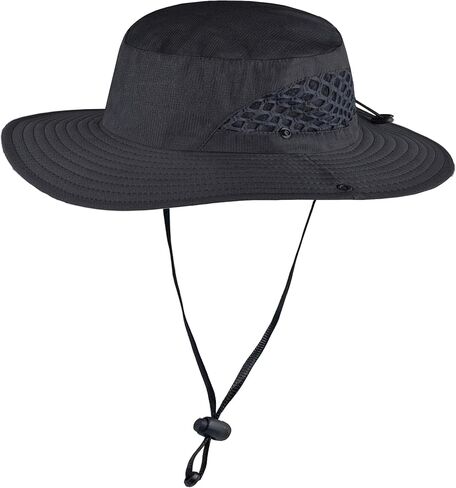 Fishing Hat Wide Brim Sun Hat for Men Women UV Protection Breathable Hiking Beach Bucket Hats Summer Safari Hat in Saudi Arabia