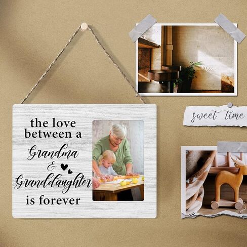 Nurawo Son Wood Picture Frame Rustic Dear Son Wooden Photo Frame for Tabletop or Wall Display (for 4x6 Photo), Gift for Son from Dad Mom in Kuwait