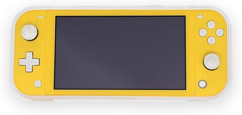 Protective Case for Nintendo Switch Lite, TPU Back Cover, Precision-Molded with Heat Dissipation, Anti-Slip/Scratch/Fingerprint, Ergonomic Grip, Lightweight Durable (Clear) in Saudi Arabia