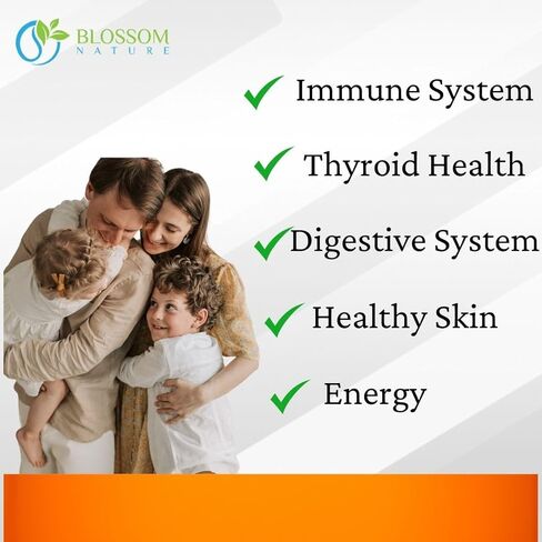 10 في 1 علكة طحالب البحر الأيرلندية 3000 مجم مع زيت الحبة السوداء أشواغاندا بلاديروراك الأرقطيون والكركم وخل التفاح وعسل المانوكا والهندباء - لجهاز المناعة والجهاز الهضمي، صنع في الولايات المتحدة الأمريكية (العلكة) in Kuwait