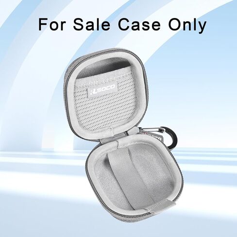 RLSOCO Hard Case for JBL Tour Pro 3/Tour Pro 2 True Wireless Noise Cancelling Earbuds - Black (Case Only) in Saudi Arabia