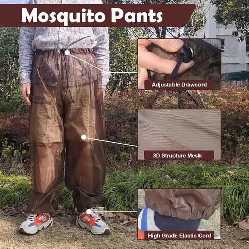 Aventik Mosquito Jacket Scedts Mosquito Pants Mosquito Mosquito No-see-um ، Super Light ، حافظ على آمن رائع ، حماية للأشعة فوق البنفسجية in Kuwait