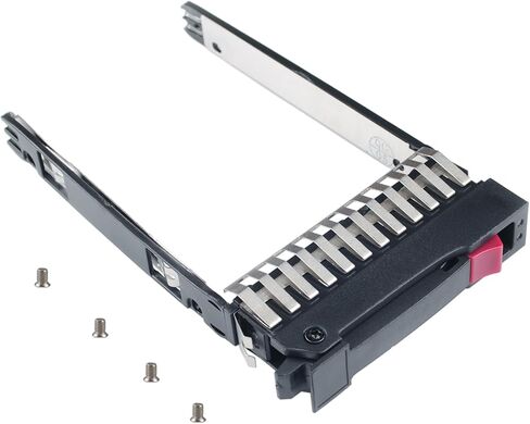 2 حزمة صينية درج صينية Caddy 2.5 قوس محرك أقراص ثابتة 500223-001 500223-002 SSD CADDY متوافق مع HP G5 G6 G7 DL380 DL360 DL580 BL460C ML350 ML370 ML370 ML570 in Kuwait