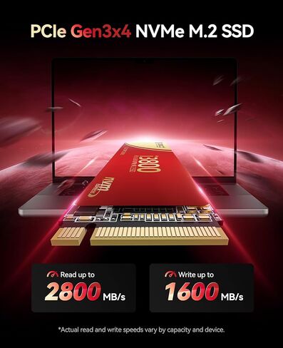 ORICO i3800 512GB M.2 NVMe SSD, PCIe Gen3x4 M2 2280 SSD, Up to 2800MB/s Read & 1600MB/s Write, 3D NAND Flash Internal Solid State Drive with SLC Cache, Compatible with Laptops PC Desktops in Saudi Arabia