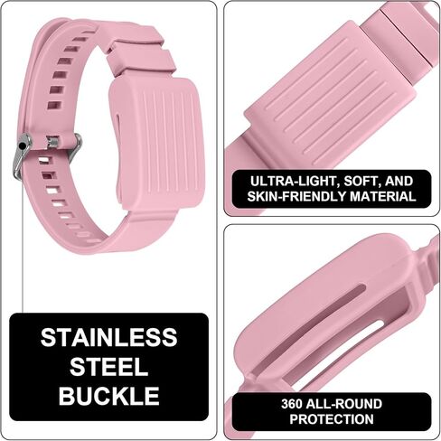 Boxob Silicone Band متوافق مع Whoop 3.0 4.0 ، معصم حزام السيليكون الناعم للبديل عن التمارين الرياضية للتمارين الرياضية in Kuwait