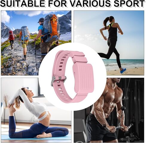 Boxob Silicone Band متوافق مع Whoop 3.0 4.0 ، معصم حزام السيليكون الناعم للبديل عن التمارين الرياضية للتمارين الرياضية in Kuwait