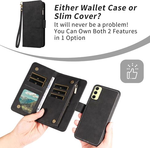 علبة الهاتف ASUWISH لـ Samsung Galaxy A35 5G SHIPPER WALLET غطاء خلايا قابلة للفصل مع حامي شاشة زجاجية مقاس كروسودي شبل حلق. in Kuwait