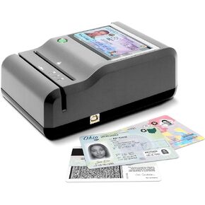 M280 ID Reader - USB Flatbed Scanner & 2D Barcode Reader for Desktop