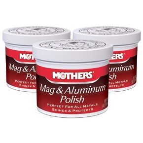 Mothers Metal Polish, 5 oz Mag and Aluminum Polish (3)