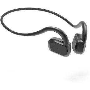 Bone Conduction Headphones,Open-Ear headsets Wireless Bluetooth,IPX8 Waterproof Swimming Headphones,Bone Conduction Earbuds with HD Call (Black, 32G Memory)