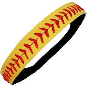 Softball Headbands - Stitching Seam Fastpitch Stretch Elastic Sport and Fashion Headband by Kenz Laurenz