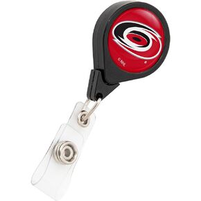 Carolina Hurricanes NHL Team Retractable Badge Holder Ticket Clip Reel ID