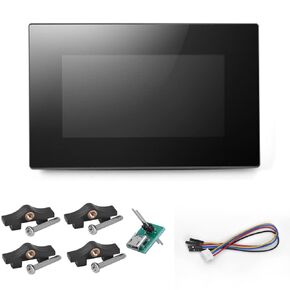 Nextion 7.0" LCD Module Touch Display Intelligent Series NX8048P070-011R-Y HMI IPS RGB 65K Resistive Touchscreen with Enclosure