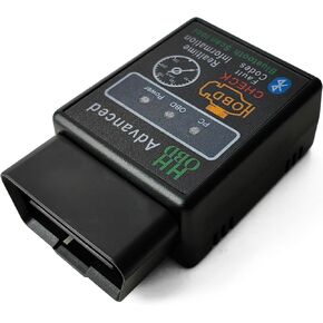 Bluetooth OBD2 Wireless Scanner Diagnostic Tool, Vehicle Code Reader for Car, Scan Tool Reset & Clear Check Car Engine Light, Compatible with iOS & Android & Windows