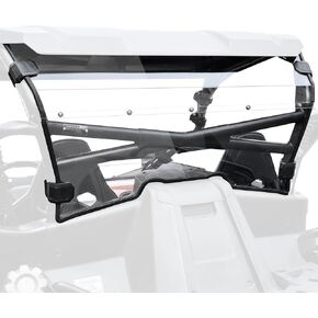 SAUTVS Rear Windshield for CFMOTO ZForce 950 2020-2024, Clear Back Full Windscreen Rear Window for CFMOTO ZForce 950 SPORT 2020-2022, 950 H.O. SPORT 2022-2023, 950 H.O. EX 2022-2024 Accessories