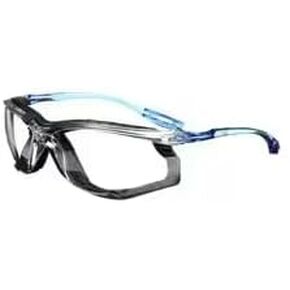3M Safety Glasses, Virtua CCS Protective Eyewear 11872, Removable Foam Gasket, Clear Anti-Fog Lenses, Corded Ear Plug Control System (2 Pack)