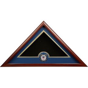 حافظة عرض العلم الأمريكي مع ميدالية POW MIA مصنوعة من مواد فاخرة - صُنعت في الولايات المتحدة الأمريكية in Kuwait
