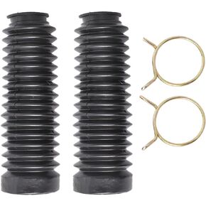 munirater A Pair Front Fork Shock Boots Replacement for Honda ATC Big Red 250ES 1985-1987 Black in Saudi Arabia