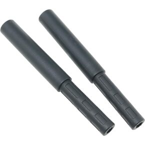 2PCS Carbon Brazed Extension Rod Golf Shaft 0.490 in Repair Equipment Accessories Universal Extender for Iron Wood Putter Steel Graphite Shafts