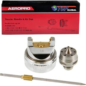 TCP Global 1.4 Needle,Nozzle, Air Cap Set for The G6600 Series Spray Gun
