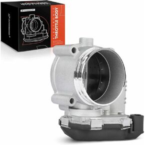 A-Premium Electronic Throttle Body Assembly Compatible with Audi A4 A5 A6 A7 A8 Quattro Q5 Q7 S4 S5 SQ5, Volkswagen Touareg, 2008-2018, 3.0L 3.2L V6-Engine, Replace# 06E133062C, 06E133062G, 06E133062H