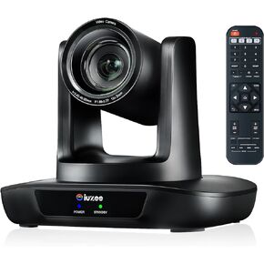 PTZ Camera AI Auto Tracking 20X Optical Zoom 8X Digital Zoom 3G-SDI/USB/HDMI IP Live Streaming Camera PoE 1080P 60FPS Wide Angle for Church Worship Education Sport Events vMix OBS YouTube