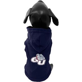 All Star Dogs NCAA Gonzaga Bulldogs Cotton Hooded Dog Sweatshirt