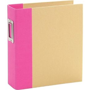 قصص بسيطة SNAP BINDER، 6X8، وردي، الولايات المتحدة: مقاس واحد