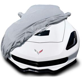 CarsCover Custom Fit C5 1996-2004 Chevy Corvette Z06 Custom Car Cover for 5 Layer Ultrashield