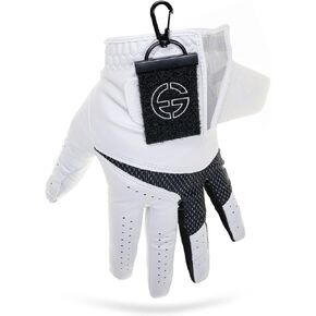 Golf Glove Holder 2Pc- Both Sides Loop Grabber Keeper- Golf Gifts-Easy to Carry Golf Gloves