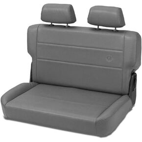 Bestop 3944001 Black Crush Trailmax II Rear Fold-N-Tumble Rear Seat - Jeep 1955-1995 CJ5, CJ7 & Wrangler