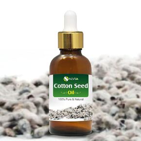 Cotton Seed (Gossypium Herbaceum) Cold Pressed Carrier Oil - (1.01 Fl Oz (Pack of 1))