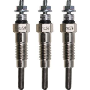 3PCS M87919 Glow Plugs Set for John Deere Diesel 330 375 455 6x4 755 X495 2020 2030