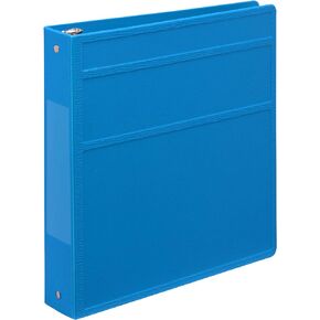 Carstens 1.5- Inch Heavy Duty 3-Ring Binder - Side Opening, Teal