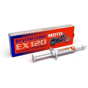 XADO Revitalizant EX120 Conditioner for Motorcycle and Small Engine Equipment (Blister Package, Syringe 4 ml) - Protectant Fluid - Rebuild and Restore Your Motor Metal Parts from Wear