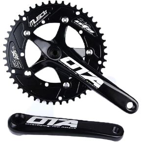 SENQI Bicycle Chain Wheel Fixed Gear 48T Aluminum Alloy CNC Cycling Racing Bike Accessories with Crank
