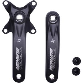 PROWHEEL Bike Crank Arm,One Pair Universal 152MM/160MM/165MM/170MM/175MM BCD 104MM Square Hole Bike Crank Arm for City Bike,Road Bike,Folding Bike,Mountain Bike,Ebike