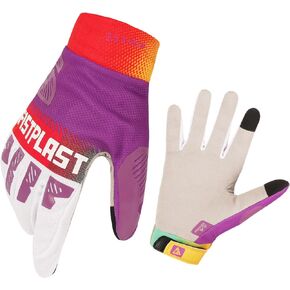 Motorcycle Gloves for Men Women Touchscreen Cycling Gloves with Silicone Protection Lightweight Dirt Bike Gloves for ATV MTB BMX Motocross Racing Gloves