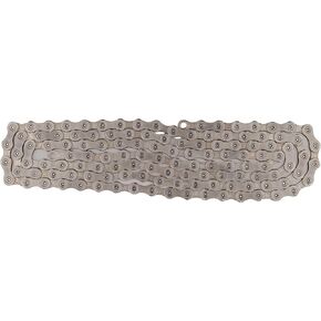 SHIMANO Unisex_Adult Cadena 126e Road/Mt Ql XT/ULTEGRA HG701 11V 166 Chain Link Silver, Beige (Natural)