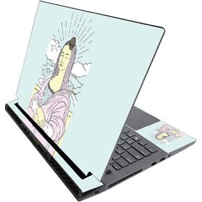 MightySkins Skin for Alienware M17 R3 (2020) & M17 R4 (2021) - American Gothic Pop | Protective Viny wrap | Easy to Apply and Change Style | Made in The USA