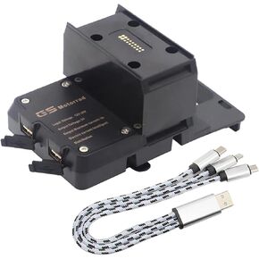 USB الهاتف المحمول دراجة نارية الملاحة قوس USB شحن دعم يناسب R1200RT 2014-2021 R1250RT 2019 2020 2021 الهاتف المحمول كليب الملاحة قوس R1250RT R1200RT in Kuwait