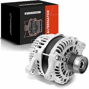 A-Premium Alternator Compatible with Dodge Journey 2009-2020, L4 2.4L, 12V 160A CW 6-Groove Clutch Pulley, Replace# A2TX0281, 4801490AA
