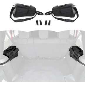 RT-TCZ Storage Bag Rear Trunk Organizer Interior Accessories for Jeep Wrangler JK & Unlimited 4 Door 2007-2017,2PCS